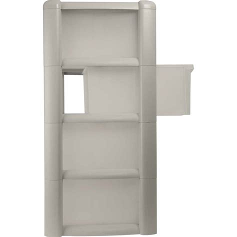 Wilko Grey 4 Drawer Tower Wilko