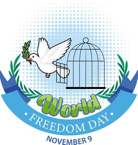 World Freedom Day Postr Template Vector Art At Vecteezy