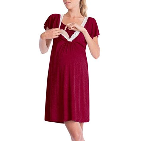 OFERTAS Vestido Embarazada Rojo Para Verano Todo En Vestidos