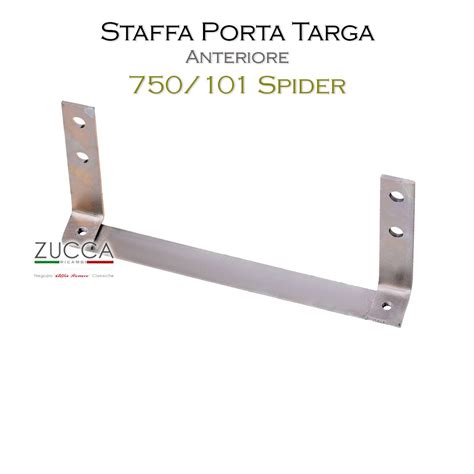 Staffa Porta Targa Anteriore Spider Zucca Ricambi Per Alfa