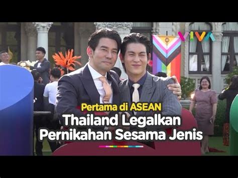 Pertama Di Asean Parlemen Thailand Telah Legalkan Pernikahan Sesama Jenis