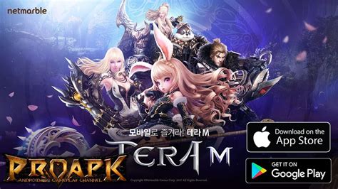 Tera M Gameplay Android Ios Open World Mmorpg Kr Youtube