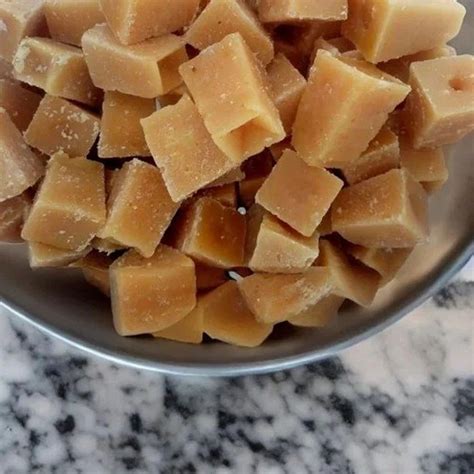 Natural Sugarcane Jaggery Cone Small Shape Cube Organic At Rs 85 Kg