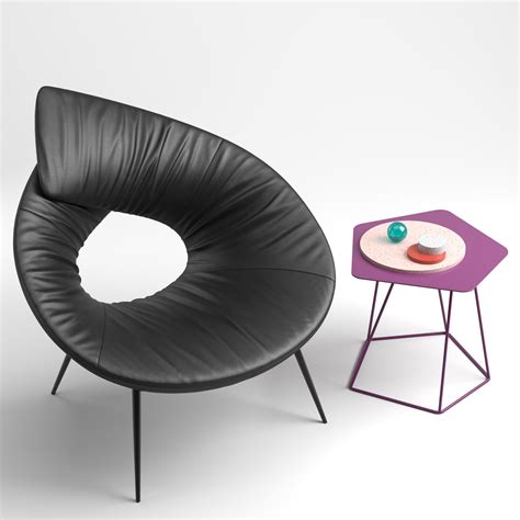 Bonaldo Lock Leather Modelo 3D $15 - .max - Free3D
