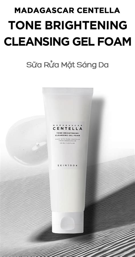 S A R A M T Skin H Tr S Ng Da Tone Brightening Cleansing Gel Foa