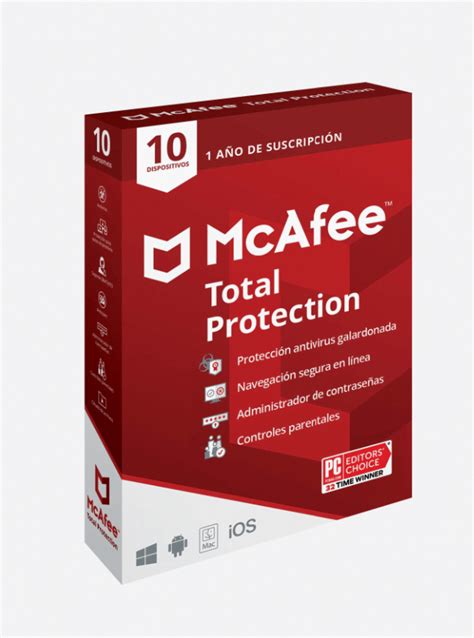 Compra McAfee Total Protection 10 Dispositivos 1 Año MIC MTP00LNRXRD