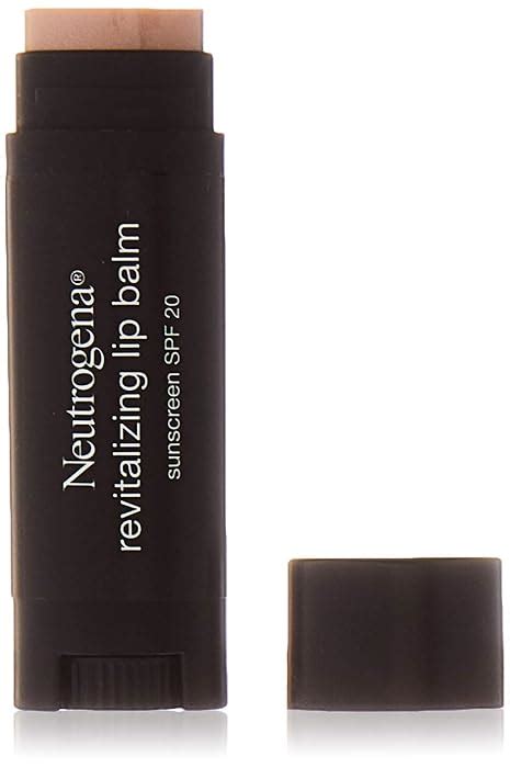 The Best Neutrogena Cosmetics Neutrogena Revitalizing Lip Balm Sheer