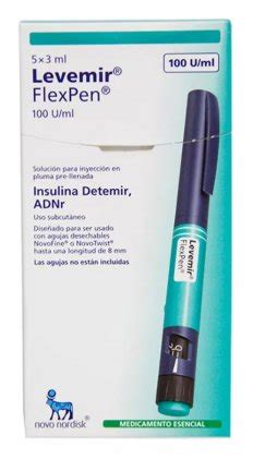 Levemir FlexPen 5 Pre Filled Pen 100U 3 Ml Starting With L Medsmex