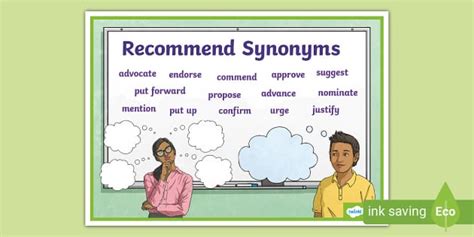 Recommend Synonyms Word Mat L Enseignant A Fait Twinkl