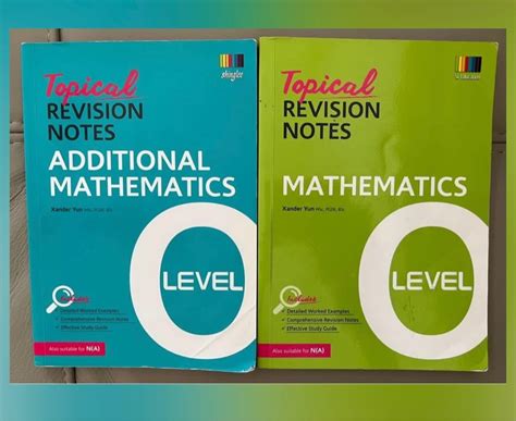 Quick O Level Sec Topical Revision Notes For Mathematics Additional