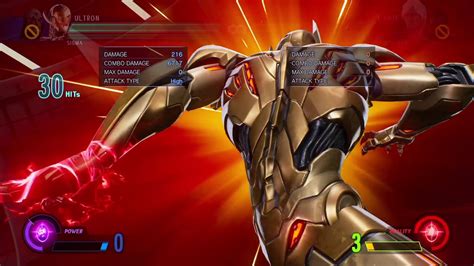 Marvel Vs Capcom Infinite Ultron Sigma DLC 1 4 Bar Combos