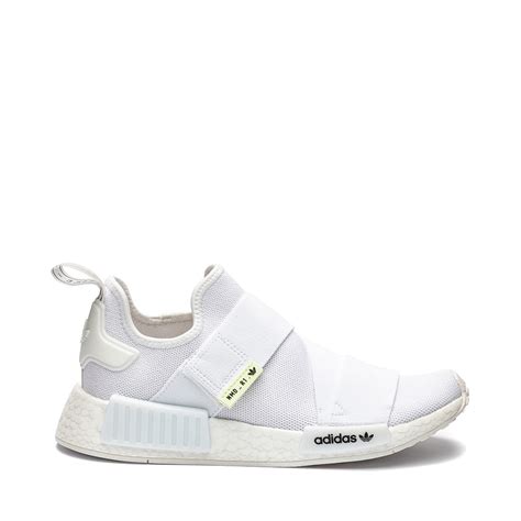 Womens Adidas Nmd R Slip On Athletic Shoe Core Black Cloud White