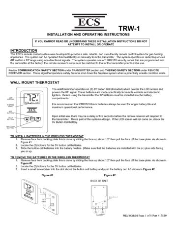 Empire GWT 50 2 Operating Instructions Manualzz