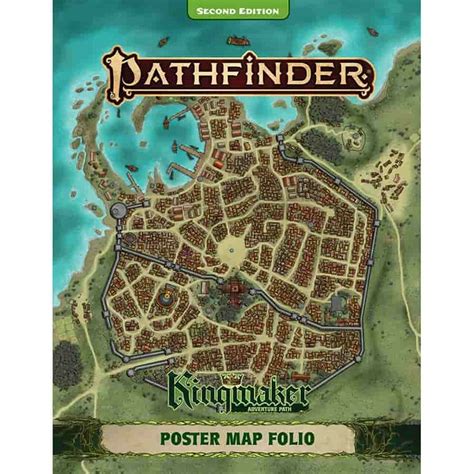 Kingmaker Poster Map Folio Pathfinder 2e Rpg Atomic Empire