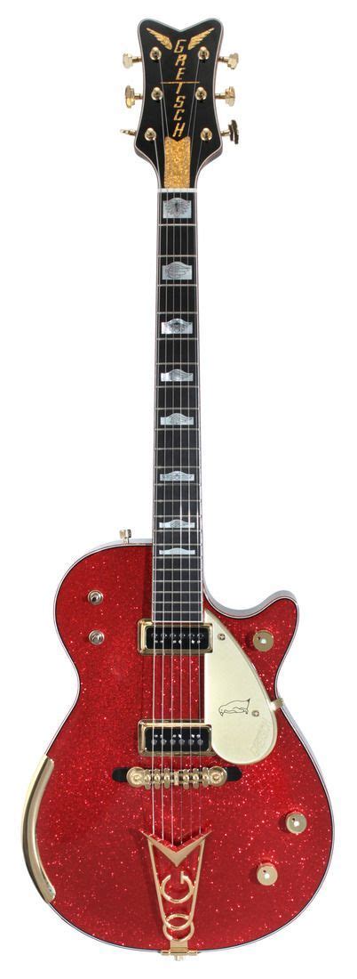 Gretsch Electric Guitar Masterbuilt Red Sparkle Penguin Custom Shop Rainbow Guitars