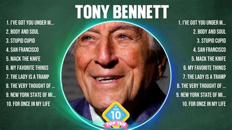 Tony Bennett Greatest Hits Full Album ️ Full Album ️ Top 10 Hits Of All