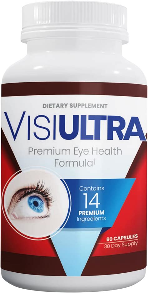 Visiultra Eye Supplements For Adults Best Capsules For