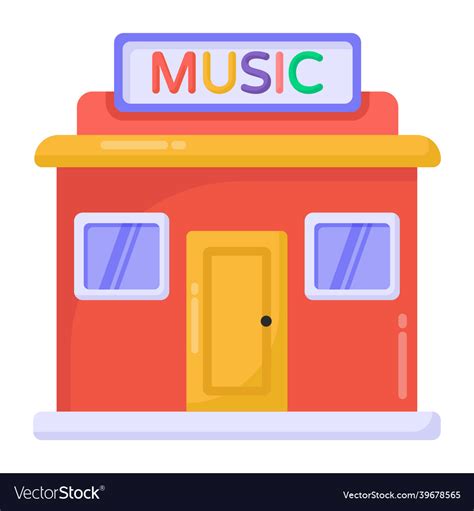 Music room Royalty Free Vector Image - VectorStock