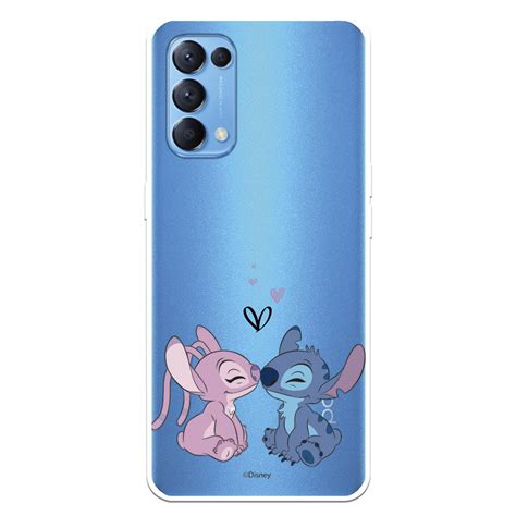 Disney E O Beijo Do Stitch Estojo Lilo And Stitch Oppo Find X Lite