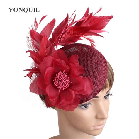 Pince Cheveux Imitation Sinamay Chapeau Fascinant De Mariage L Gant