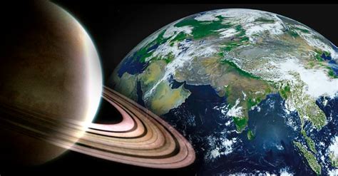 La NASA revela fotografías de la tierra vista desde Saturno