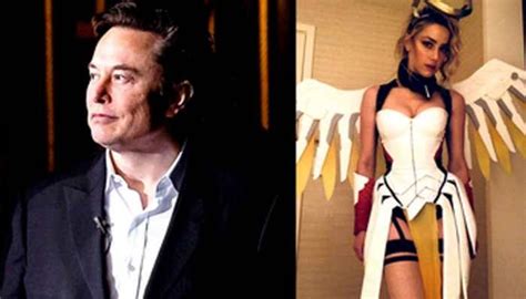 Elon Musk Teases Ex Girlfriend Amber Heards Pic Cosplaying Mercy From