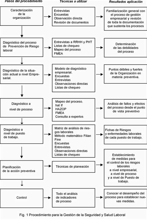 Procedimiento Para La Gestión De Seguridad Y Salud