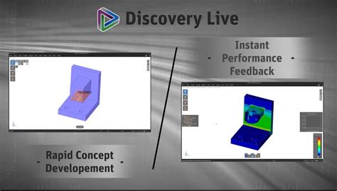 ANSYS Discovery Live Concept Creation Bracket Strucutral Fluid Wilde