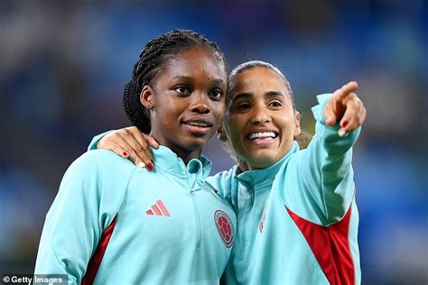 Linda Caicedo scores goal of the tournament contender for Colombia against Germany at the Women ...