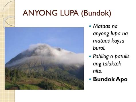 Ppt Mga Anyong Lupa Powerpoint Presentation Free Download Id Mobile ...