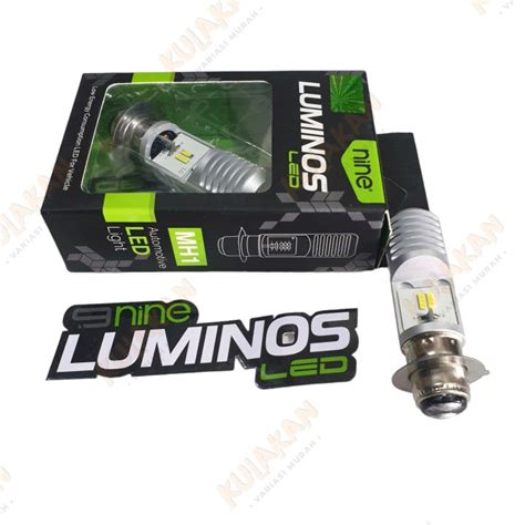 Lampu Luminos LED H6 MH1 AC DC 12 Titik Putih White Luminos Nine Bebek