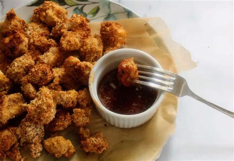 Mouth Watering Air Fryer Popcorn Chicken Drizzle Me Skinny