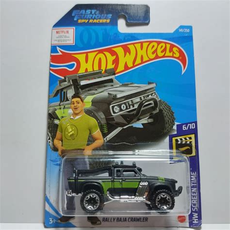 Rally Baja Crawler Hw Screen Velozes E Furiosos Spy Racers Hot Wheels Shopee Brasil