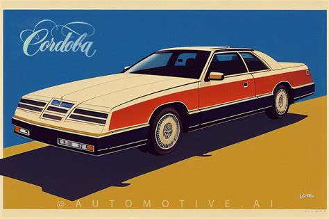 Full Sized Chrysler Cordoba Revival Brings Digital Thoughts Of