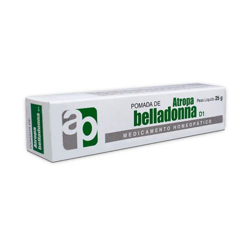 Belladona Pomada 25g Drogarias Campeã