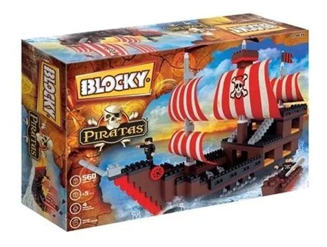 Bloques Para Armar Barco Pirata 560 Piezas Blocky En Venta En Vicente