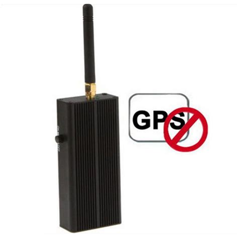 One Antenna Gps Jammer Handheld Anti Tracking Signal Blocker