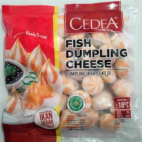 Jual Cedea Fish Dumpling Cheese Gram Shopee Indonesia