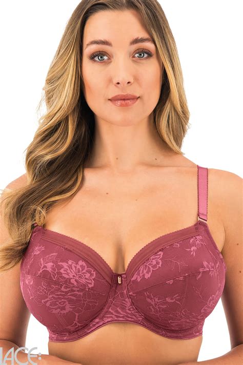 Fantasie Lingerie Fusion Lace Beha Side Support G K Cup Rosewood