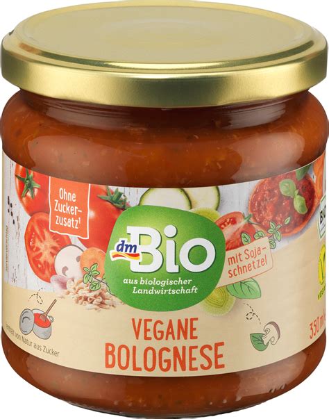 Dmbio Sauce Tomatensauce Vegane Bolognese Vegan Ml Dauerhaft