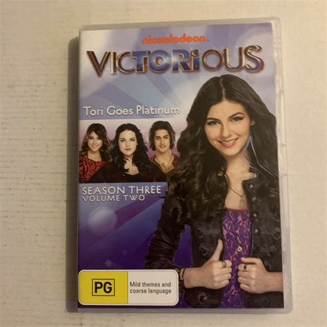 Victorious Tori Goes Platinum Season 3 Volume 2 Dvd 2014 Region Retro Unit