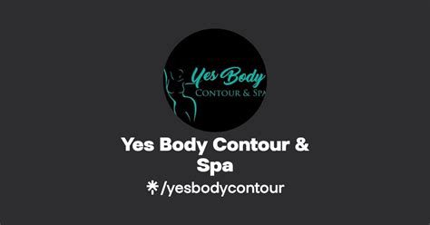 Yes Body Contour Spa Instagram Facebook Tiktok Linktree