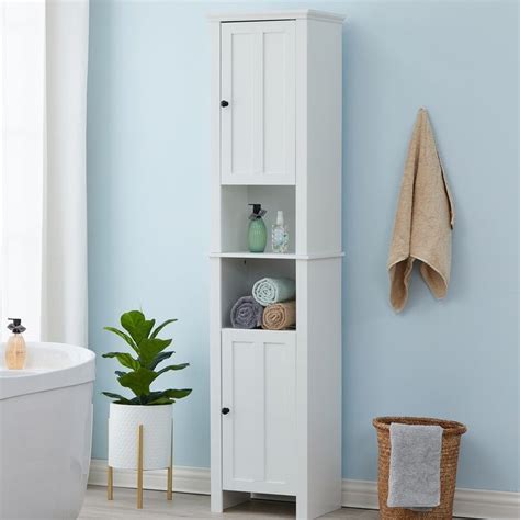 Bathroom Storage Tower White Semis Online