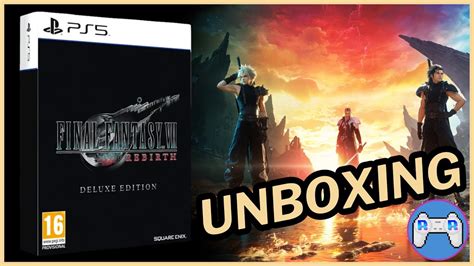 Final Fantasy VII Rebirth Deluxe Edition UNBOXING Retro Raider