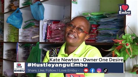 Hustle Yangu Embu Ep 14 Kate Newton Owner One Desire Printers Embu