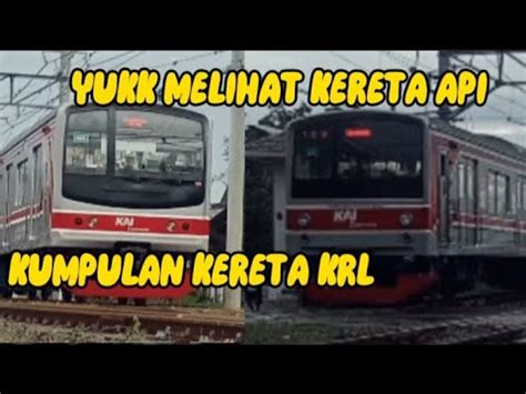 Nekat Pemotor Maksa Terobos Palang Pintu Kereta Krl Super Cepat Hampir