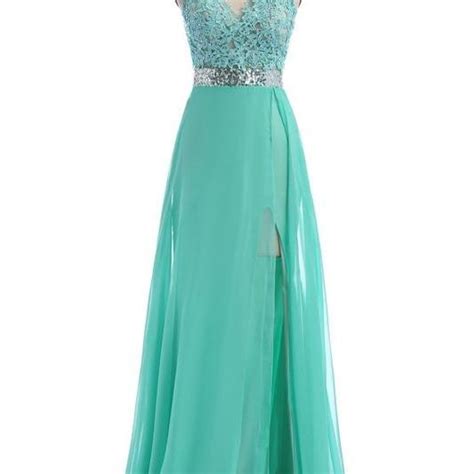 V Neck Prom Dress Halter Prom Dresses Long Evening Dress On Luulla