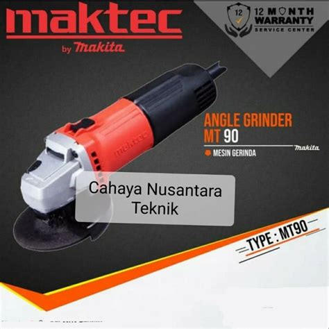 Jual Mesin Gerinda Tangan 4 Inch MAKTEC MT90 MT 90 Angle Grinder