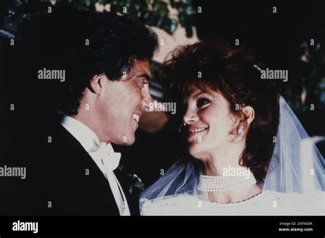 Dr Harry Glassman Looks At His Wife Dallas Star U S American Actress Victoria Principal