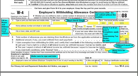 Michigan W-4 Form and Instructions for Nonresident Aliens | University ...